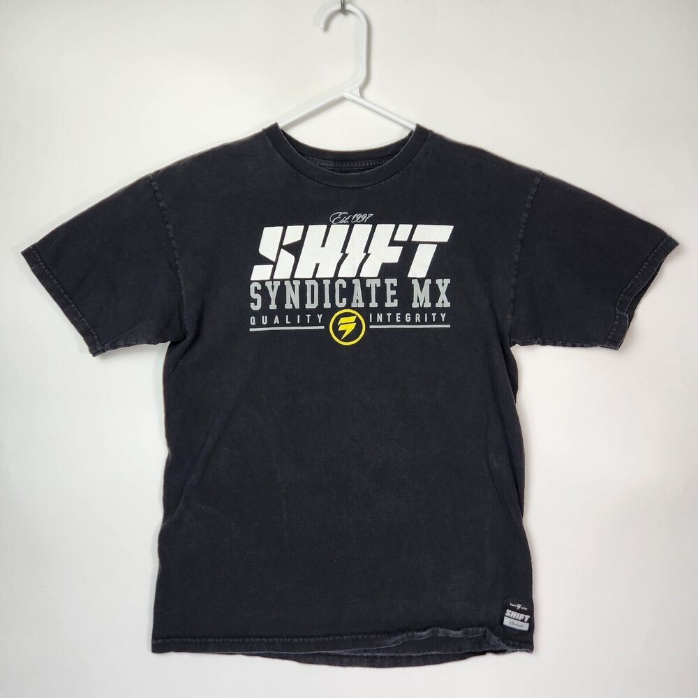 Fox Racing Shirt Mens M Y2k Shift Syndicate MX MTB Mountain Dirt‎ Bike Motocross